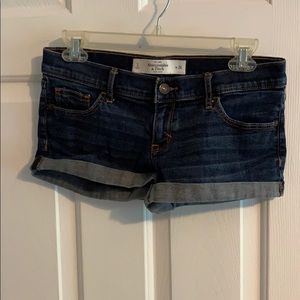 Abercrombie jean shorts
